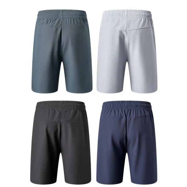 Pack of 4 Men's Stretchable Cotton Shorts
