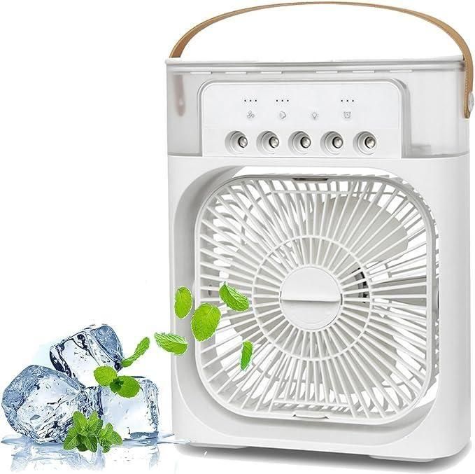 Portable Mini Air Cooler with Water Spray