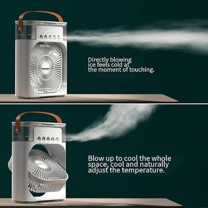 Portable Mini Air Cooler with Water Spray