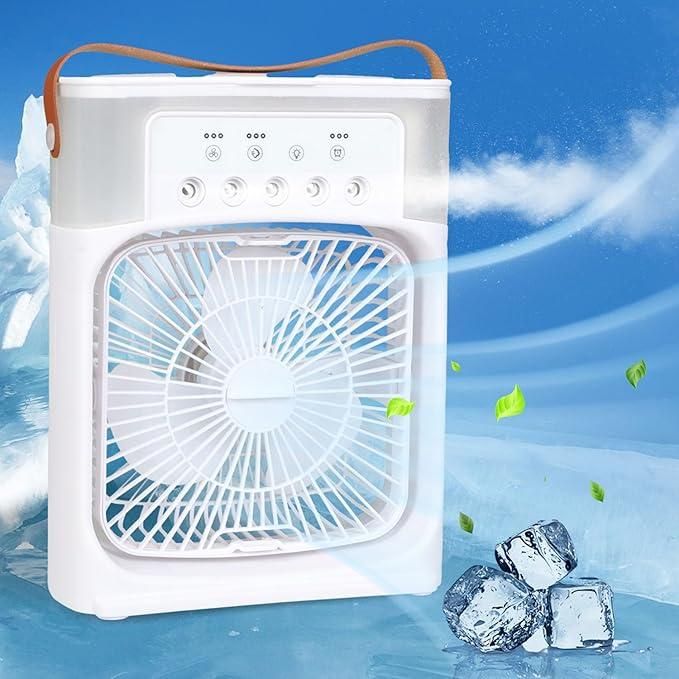 Portable Mini Air Cooler with Water Spray