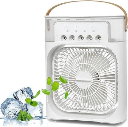 Portable Mini Air Cooler with Water Spray