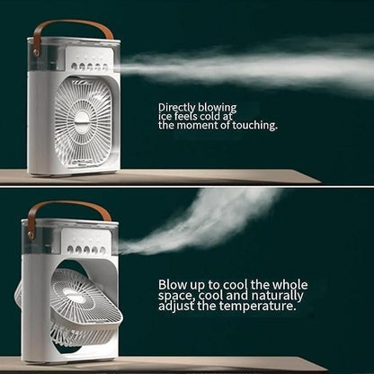 Portable Mini Air Cooler with Water Spray