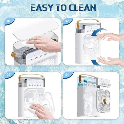 Portable Mini Air Cooler with Water Spray