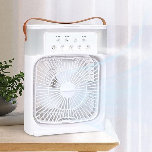 Portable Mini Air Cooler with Water Spray